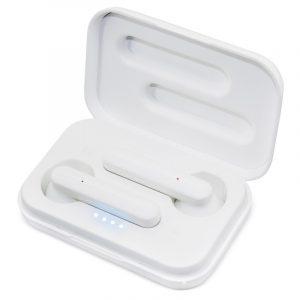 Auricular Bluetooth Blanco Presentado En Caja