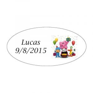Etiquetas Infantiles Pocoyo