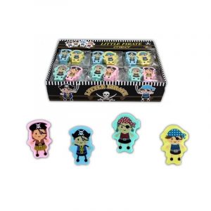 Pack De Gomas De Borrar Piratas