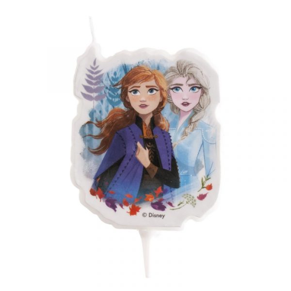 Vela Cumpleaños 2d Frozen Ii 7,5cm